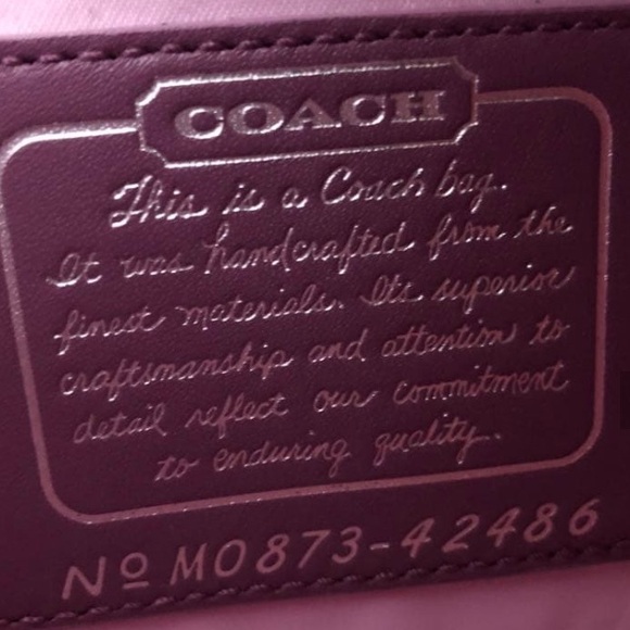 Coach Y2K Japan Exclusive Op Art Floral Appliqué bag NWOT - Picture 2 of 7